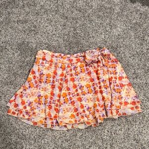 Aerie Floral Skater Skirt - FAST SHIP